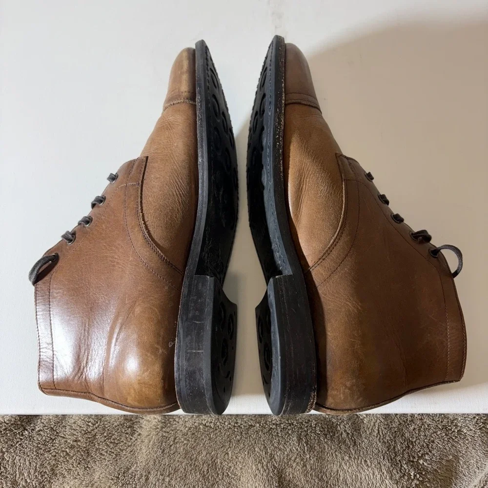 Thursday Boots Mens 11.5 Cadet Chukka Shoes Ankle Designer NYC Casual - Picture 6 of 8